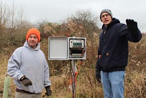 Virginia Tech Team installing Envok